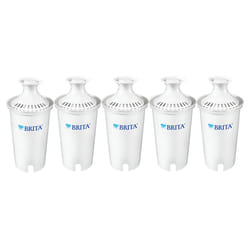 Brita Standard Water Filter  Standard Replacement Filters for Pitchers and Dispensers  BPA Free - 5 Count