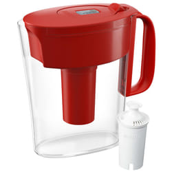 Brita Metro Water Filter Pitcher  BPA-Free Water Pitcher  Replaces 1 800 Plastic Water Bottles a Year  Lasts Two Months or 40 Gallons  Includes 1 Filt