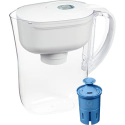Brita Metro Water Filter Pitcher with SmartLight Filter Change Indicator  BPA-Free  Replaces 1 800 Plastic Water Bottles a Year  Lasts Six Months  Inc