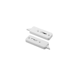 CRL White Tilt Latch; 1-3/8"" Screw Holes - Package