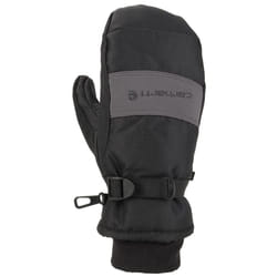 Carhartt Men's W.P. Waterproof Insulated Mittens  Black/Grey  X-Large