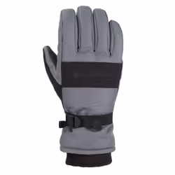 Carhartt Men's WP Waterproof Insulated Glove Dark Grey/Black XX-Larg