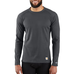 carhartt Mens Base Force Midweight classic crew  Shadow  4X-Large