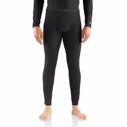 Carhartt Men's Force Midweight Classic Thermal Base Layer Pant Black Medium