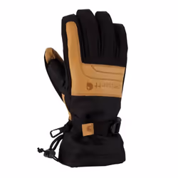 Carhartt Men's Vintage Cold Snap Insulated Work Glove Black/Barley Large (Pack of 1)