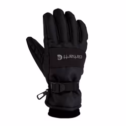 Carhartt Men's WP Waterproof Insulated Glove Black Large