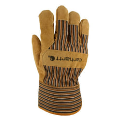 Carhartt Men's Insulated Suede Work Glove with Safety Cuff  Brown  X-Large (Pack of 1)