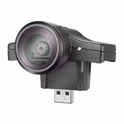 POLY VVX Camera, 1280 x 720 pixels, 30 fps, H.263, H.264, USB, Black