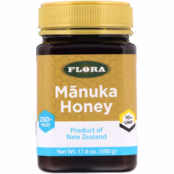 Flora, Manuka Honey, MGO 250+, 17.6 oz (500 g)