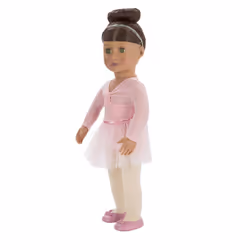 Our Generation by Battat- Sydney Lee 18"" Deluxe Posable Ballerina Doll with Book & Accessories- for Age 3 Years & Up