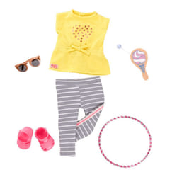 Our Generations Hula Hooray Accessory Outfit Set for 18" Dolls