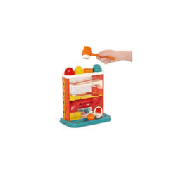 Pounding Toy 4 Colorful Balls Hammer Pound Play Developmental Educational Toy for Toddlers Kids Whacky Ball 12 Months