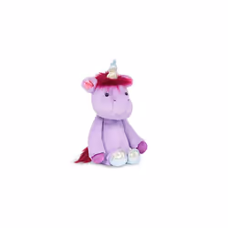 62243455627 Happyhues â Penny Periwinkle Battat Plush Unicorn â Stuffed Animal â Soft Purple Washable Toys for Baby, Toddler, Kids â 0 Months,