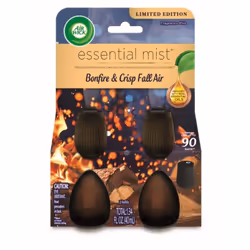Air Wick Essential Mist - Twin Refill Bonfire & Crisp Fall Air 2 Refills