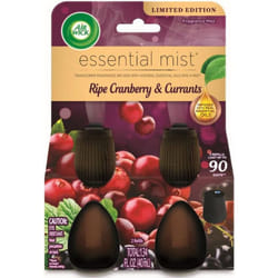Air Wick Essential Mist - Twin Refill Ripe Cranberry & Currants  2 Refills