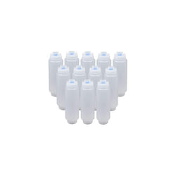 FIFO Squeeze Bottle Refillable 16 oz Blue Tip (12 Pack)