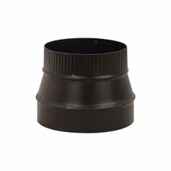 Imperial BM0075 5&quot; x 6&quot; Stove Pipe Reducer - Black
