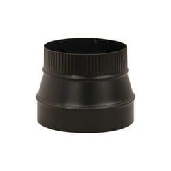 Imperial BM0075 5&quot; x 6&quot; Stove Pipe Reducer - Black
