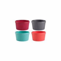 Trudeau Baking Ramekins, Set of 4, Assorted