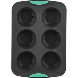 Trudeau Bakeware Cupcake Pan  6-Count  Mint