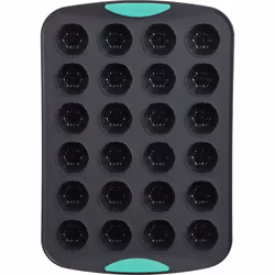 Trudeau Bakeware Cupcake Pan  24-Count  Mint