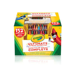 Crayola Ultimate Crayon Caddy with Lid and Sharpener  152 Crayons (520030)