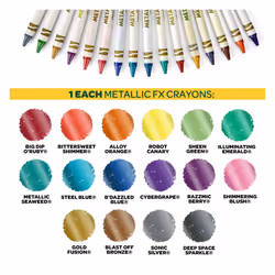 Crayola Ultimate Crayon Caddy with Lid and Sharpener  152 Crayons (520030)
