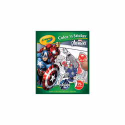 Crayola Colour and Sticker Book (Avengers)