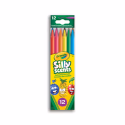 Crayola 12 Silly Scents Twistable Coloured Pencils