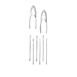 Seafood Tool Set with Forks and Lobster Crackers