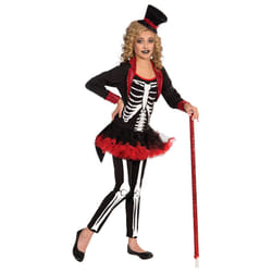 Forum Novelties Girl Ghoul Miss Bone Jangles Child Costume  Small