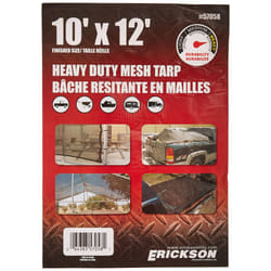 Erickson 57058 Heavy Duty Mesh Tarp, 10' x 12'