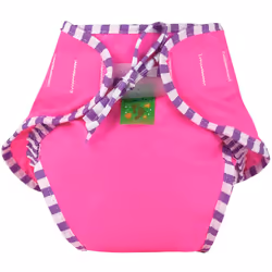 Kushies Swim Diaper Pink Solid X-Large