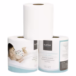 Kushies Flushable Biodegradable Diaper Liners  100 Sheets