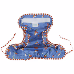 Kushies Swim Diaper  Sail Boats Print  Medium