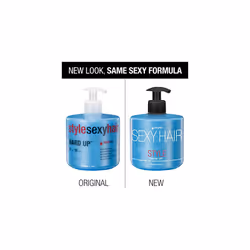 SexyHair Style Hard Up Hard Holding Gel  16.9 Oz | Extreme Hold | Non-Flaking Formula | All Hair Types