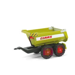 rolly toys rollyHalfpipe CLAAS Toy tractor trailer