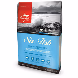 Orijen Six Fish, Adult, Any breed, Fish, 11.4 kg