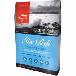 Orijen Six Fish, Adult, Any breed, Fish, 2 kg