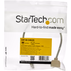 StarTech.com 2-to-1 RJ45 Splitter Cable Adapter - F/M - Additional view 5