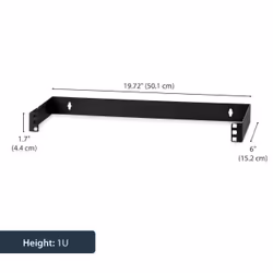 StarTech.com 1U 19in Hinged Wall Mounting Bracket for Patch Panels - Additional view 8