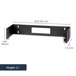 StarTech.com 2U 19in Hinged Wall Mount Bracket for Patch Panels - Additional view 8