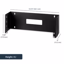 StarTech.com 4U 19in Hinged Wall Mounting Bracket for Patch Panels - Additional view 8