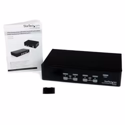 StarTech.com 4 Port Professional VGA USB KVM Switch with Hub - Additional view 4