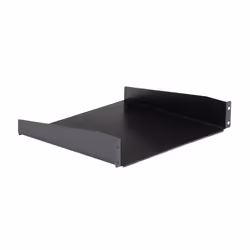 StarTech.com 2U Server Rack Shelf - Universal Rack Mount Cantilever Shelf for 19" Network Equipment Rack & Cabinet - Heavy Duty Steel – Weight Capacity 44lb/20kg - 16" Deep Tray, Black - Additional view 5