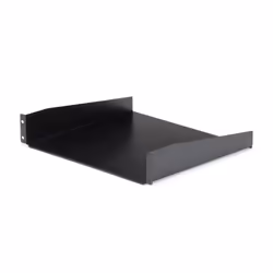 StarTech.com 2U Server Rack Shelf - Universal Rack Mount Cantilever Shelf for 19" Network Equipment Rack & Cabinet - Heavy Duty Steel – Weight Capacity 44lb/20kg - 16" Deep Tray, Black - Additional view 7