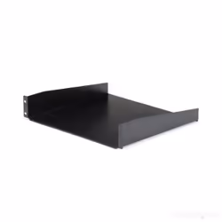 StarTech.com 2U Server Rack Shelf - Universal Rack Mount Cantilever Shelf for 19" Network Equipment Rack & Cabinet - Heavy Duty Steel – Weight Capacity 44lb/20kg - 16" Deep Tray, Black - Additional view 8
