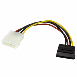 StarTech.com 6in 4 Pin LP4 to SATA Power Cable Adapter - Additional view 5