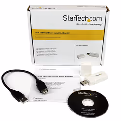 StarTech.com USB to Stereo Audio Adapter Converter - Additional view 6