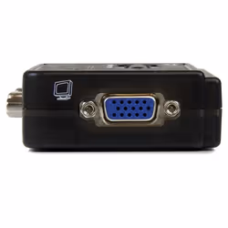 StarTech.com 2 Port Black USB KVM Switch Kit with Audio and Cables - Additional view 4